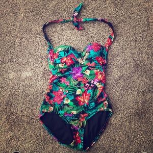 Floral Bathing Suite